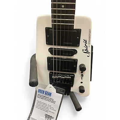 Used Steinberger Spirit GT-PRO Deluxe Alpine White Solid Body Electric Guitar