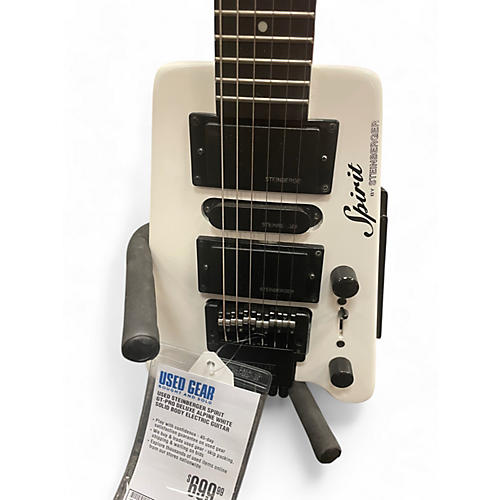 Steinberger Used Steinberger Spirit GT-PRO Deluxe Alpine White Solid Body Electric Guitar Alpine White