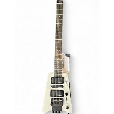Used Steinberger Spirit GT-PRO Deluxe WHITE Electric Guitar