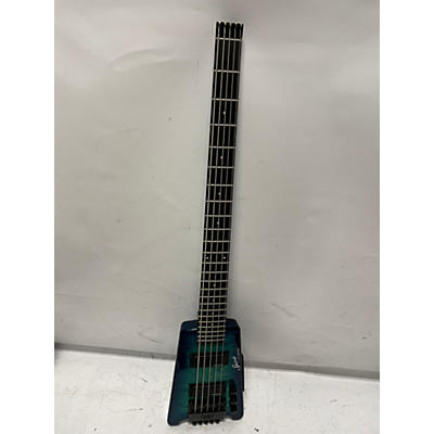 Steinberger Used Steinberger Spirit GU-7R Trans Blue Solid Body Electric Guitar