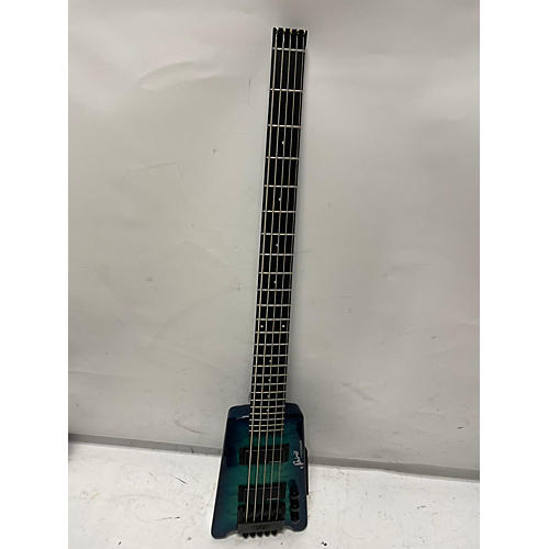 Steinberger Used Steinberger Spirit GU-7R Trans Blue Solid Body Electric Guitar Trans Blue