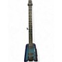 Used Steinberger Synapse Transcale ST-2FPA BLUE FLAMETOP Solid Body Electric Guitar BLUE FLAMETOP