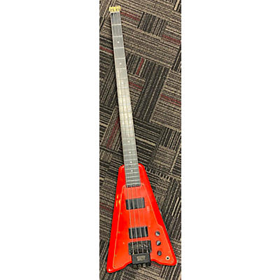 Steinberger Used Steinberger XP2 Red Electric Bass Guitar