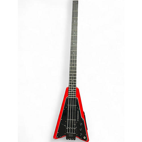 Used Steinberger XP2A Limited Edition Red Electric Bass Guitar Limited Edition Red