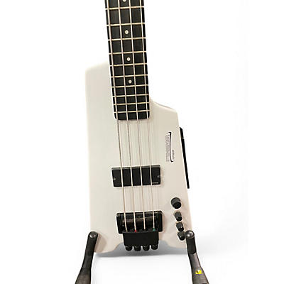 Used Steinberger XS1FPA Synapse WHITE Electric Bass Guitar
