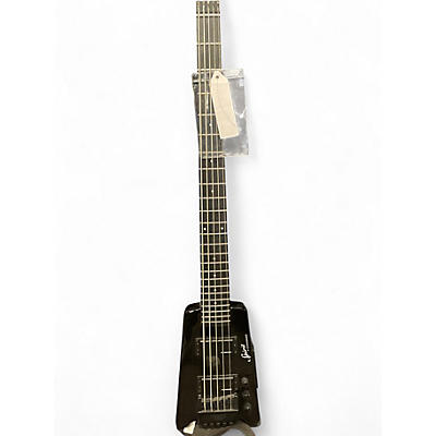 Used Steinberger XT25 Spirit 5 String Black Electric Bass Guitar