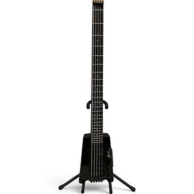 Used Steinberger XT25 Spirit 5 String Blackburst Electric Bass Guitar