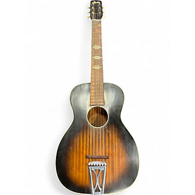 Used Stella H929 Sunburst Acoustic Guitar