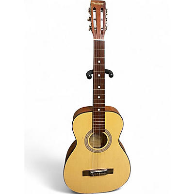 Used Stella/harmony H6137 Natural Acoustic Guitar