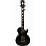 Used Stellar ELECTRIC Black And Gold Solid Body Electric Guitar Black and Gold