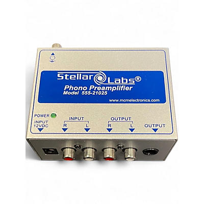 Used Stellar Labs 555-21025 PHONO PREAMPLIFIER W/ RIAA EQUALIZATION