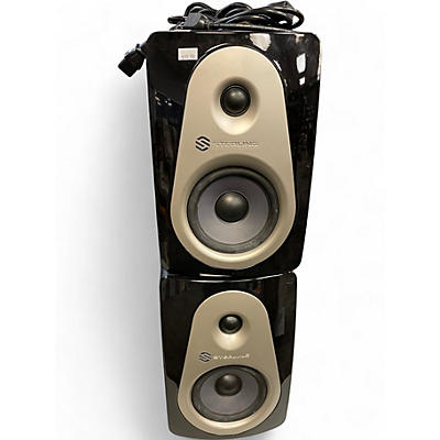 Used Sterling Audio MX5 Pair Powered Monitor