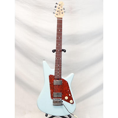 Sterling by Music Man Used Sterling By Music Man Albert Lee Blue Solid Body Electric Guitar