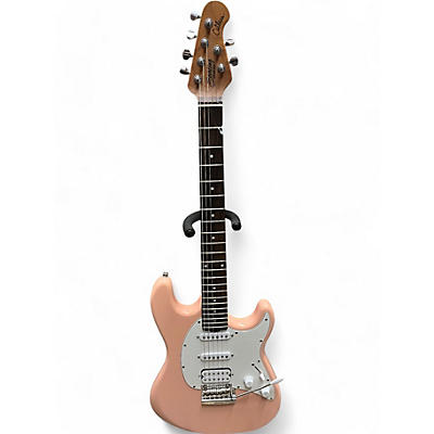 Sterling by Music Man Used Sterling By Music Man CT50 Cutlass Pink Satin Solid Body Electric Guitar