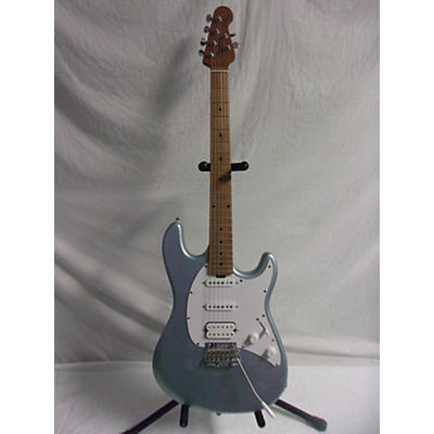 Sterling by Music Man Used Sterling By Music Man CUTLASS HSS FIREMIST SILVER Solid Body Electric Guitar