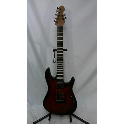 Sterling by Music Man Used Sterling By Music Man Cutlass Crimson Red Burst Solid Body Electric Guitar