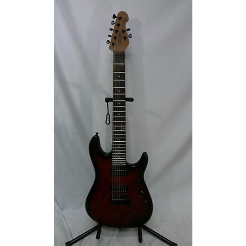 Sterling by Music Man Used Sterling By Music Man Cutlass Crimson Red Burst Solid Body Electric Guitar Crimson Red Burst