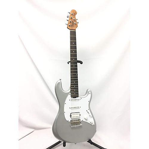 Sterling by Music Man Used Sterling By Music Man Cutlass HSS FIREMIST SLIVER Solid Body Electric Guitar FIREMIST SLIVER