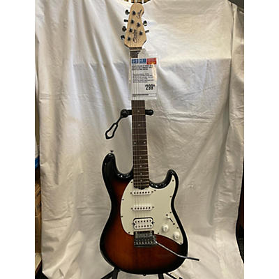 Sterling by Music Man Used Sterling By Music Man Cutlass HSS Sunburst Solid Body Electric Guitar