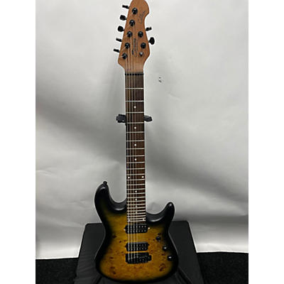 Sterling by Music Man Used Sterling By Music Man Cutlass Jason Richardson Burl Burst Solid Body Electric Guitar