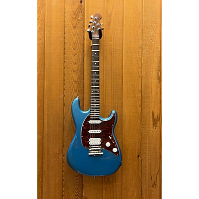 Sterling by Music Man Used Sterling By Music Man Cutlass Metallic Blue Solid Body Electric Guitar