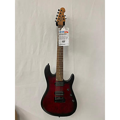 Sterling by Music Man Used Sterling By Music Man JASON RICHARDSON CUTLASS 7 Cherry Sunburst Solid Body Electric Guitar