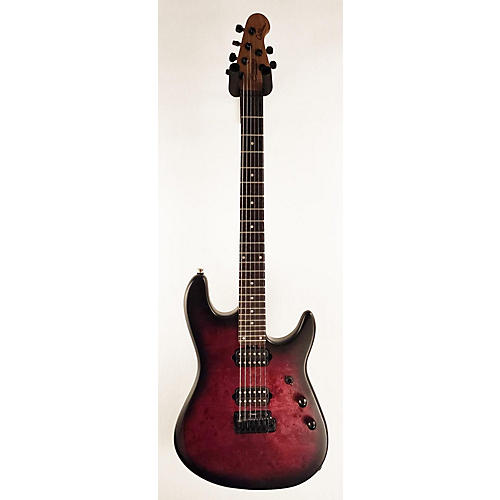 Sterling by Music Man Used Sterling By Music Man JASON RICHARDSON CUTLASS DARK SCARLET BURST Solid Body Electric Guitar DARK SCARLET BURST