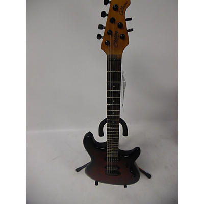 Sterling by Music Man Used Sterling By Music Man JASON RICHARDSON CUTLASS Red Solid Body Electric Guitar