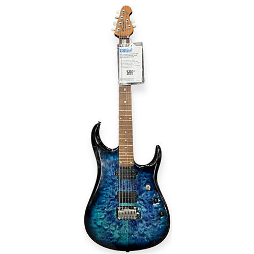 Sterling by Music Man Used Sterling By Music Man JP150 Cerulean Blue Solid Body Electric Guitar Cerulean Blue