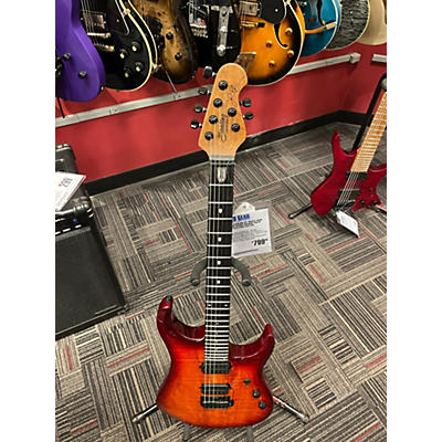 Sterling by Music Man Used Sterling By Music Man JP150D Blood Orange Solid Body Electric Guitar