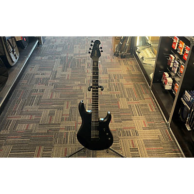 Sterling by Music Man Used Sterling By Music Man JP60 Black Solid Body Electric Guitar