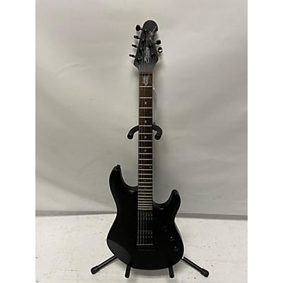 Sterling by Music Man Used Sterling By Music Man JP60 Stealth Black Solid Body Electric Guitar