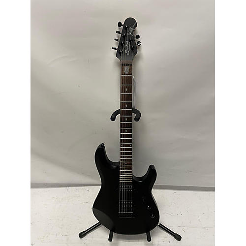 Sterling by Music Man Used Sterling By Music Man JP60 Stealth Black Solid Body Electric Guitar Black