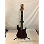 Used Sterling by Music Man Used Sterling By Music Man Jason Richardson Cutlass 7 Red Burst Solid Body Electric Guitar red burst