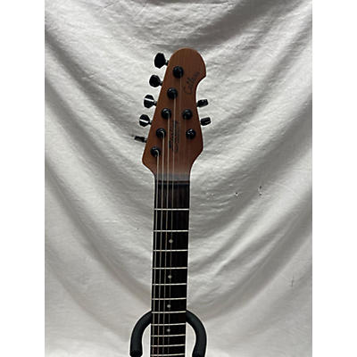 Sterling by Music Man Used Sterling By Music Man Jason Richardson Cutlass 7 String Poplar Burl Solid Body Electric Guitar