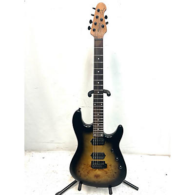 Sterling by Music Man Used Sterling By Music Man Jason Richardson Cutlass Poplar Burst Solid Body Electric Guitar