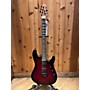 Used Sterling by Music Man Used Sterling By Music Man Jason Richardson Cutlass Signature Dark Scarlet Burst Satin Solid Body Electric Guitar Dark Scarlet Burst Satin