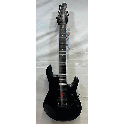 Sterling by Music Man Used Sterling By Music Man John Petrucci JP157 7 String Black Solid Body Electric Guitar Black