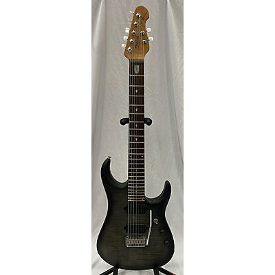 Sterling by Music Man Used Sterling By Music Man John Petrucci JP157 7 String Transparent Black Stain Solid Body Electric Guitar