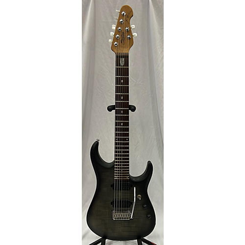 Sterling by Music Man Used Sterling By Music Man John Petrucci JP157 7 String Transparent Black Stain Solid Body Electric Guitar Transparent Black Stain