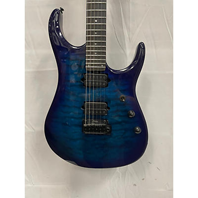 Sterling by Music Man Used Sterling By Music Man Jp150 Ocean Blue Burst Solid Body Electric Guitar