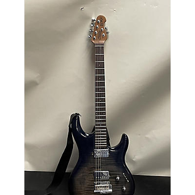 Sterling by Music Man Used Sterling By Music Man Luke Blueberry Burst Solid Body Electric Guitar