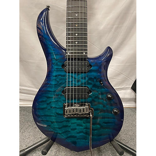 Sterling by Music Man Used Sterling By Music Man MAJESTY 270X Cerulean Paradise Solid Body Electric Guitar Cerulean Paradise