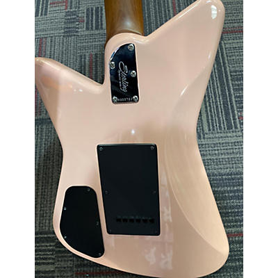 Sterling by Music Man Used Sterling By Music Man MARIPOSA Pink Solid Body Electric Guitar