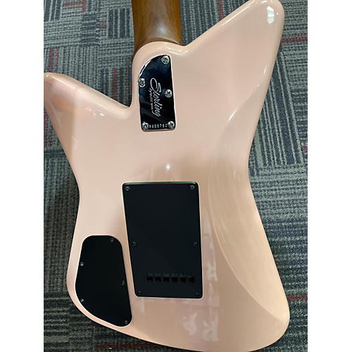 Sterling by Music Man Used Sterling By Music Man MARIPOSA Pink Solid Body Electric Guitar Pink