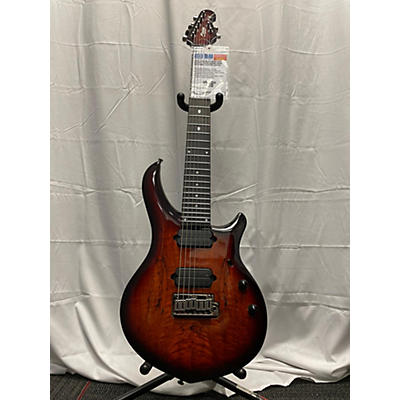 Sterling by Music Man Used Sterling By Music Man Majesty BLOOD ORANGE BURST Solid Body Electric Guitar