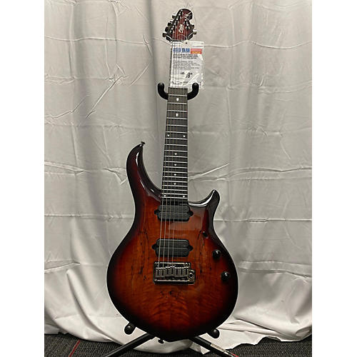 Sterling by Music Man Used Sterling By Music Man Majesty BLOOD ORANGE BURST Solid Body Electric Guitar BLOOD ORANGE BURST