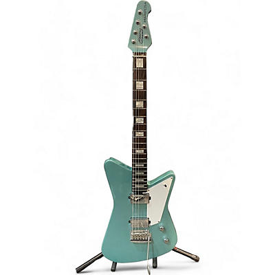 Sterling by Music Man Used Sterling By Music Man Mariposa Dorado Green Solid Body Electric Guitar