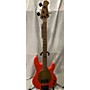 Used Sterling by Music Man Used Sterling By Music Man Pete Wentz Signature StingRay Fiesta Red Electric Bass Guitar Fiesta Red