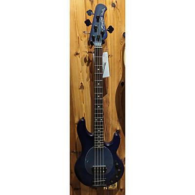 Sterling by Music Man Used Sterling By Music Man Ray34 Blue Electric Bass Guitar